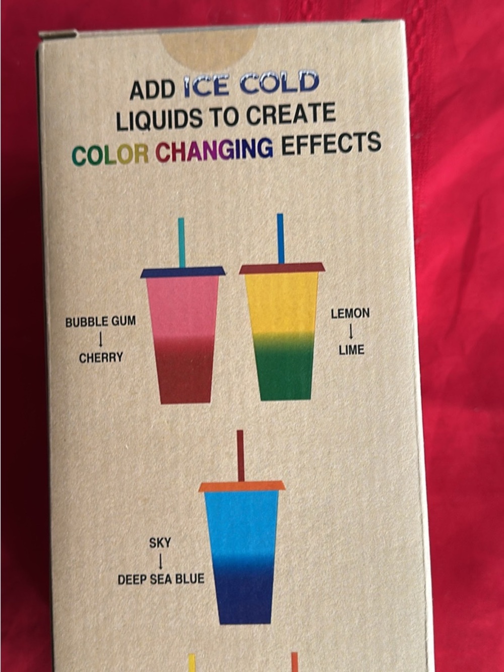 Buc-ee's Color-Changing Tumbler Pack (5-Count)